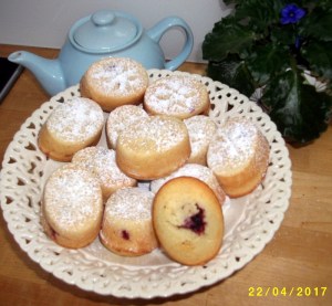 Lime Zest & Raspberry Friands